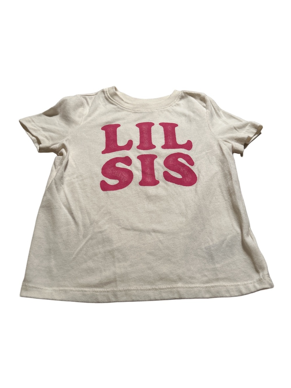 Old Navy Lil Sis Short Sleeve Shirt Size 3T